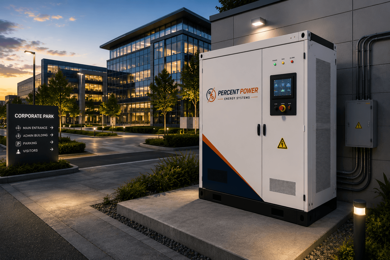 Commercial energy storage application