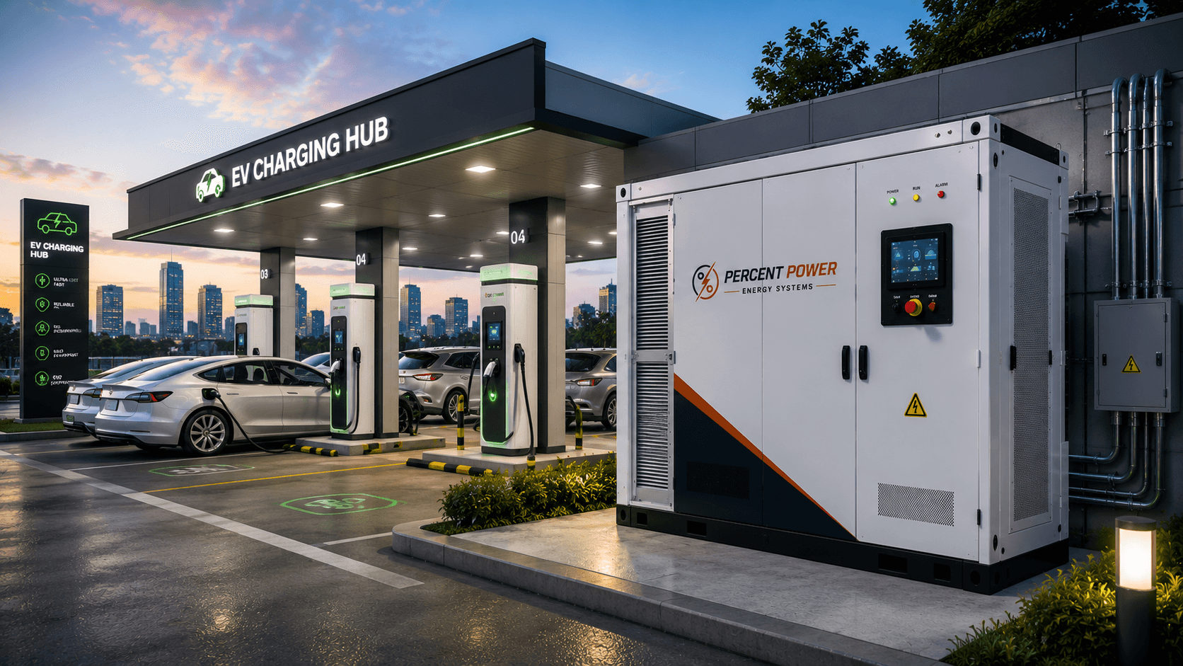 EV Charging energy storage application