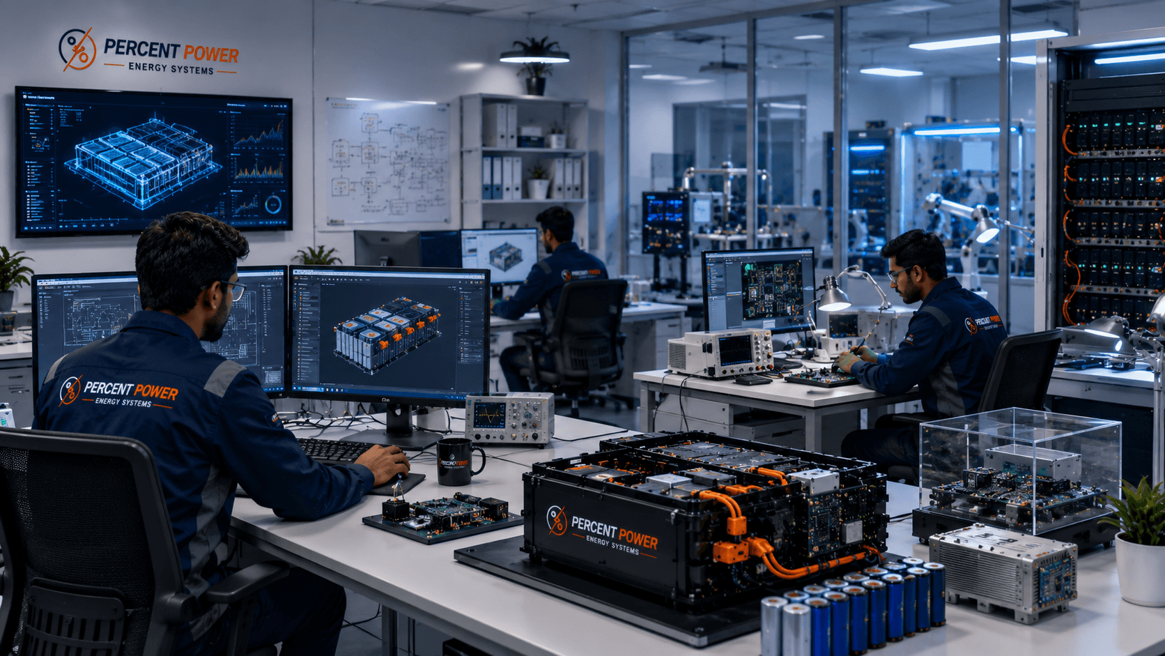 Battery research and development innovation center